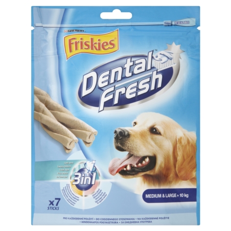 FRISKIES przysmak Dental Fresh 180g 7szt