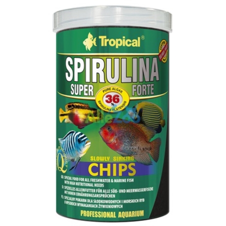 Tropical SUPER SPIRULINA FORTE CHIPS