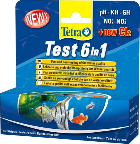 Tetra Test 6in1 25pcs.