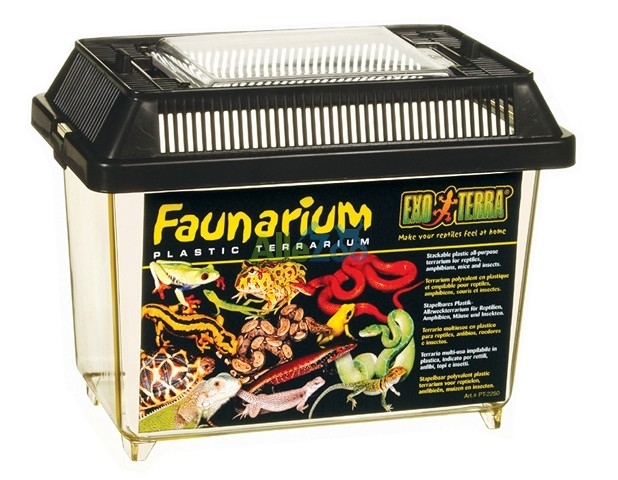 EXO TERRA Terrarium Faunarium plastikowe MINI 18x11x12,5cm