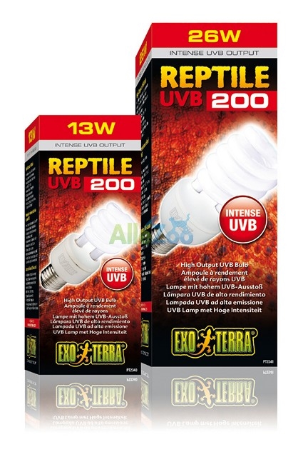 EXO TERRA żarówka compact REPTILE UVB 200 13W
