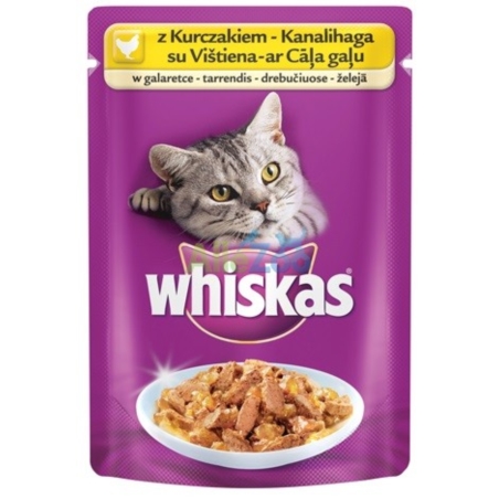 Whiskas saszetka dla kota losowy smak 100g