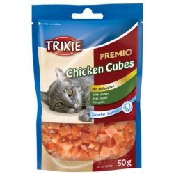 TRIXIE Przysmak PREMIO dla kota Chicken Cubes 50g