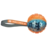 TRIXIE Zabawka dla psa PIŁKA na sznurku pomarańczowo-niebieska 7cm