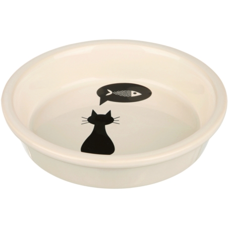 TRIXIE Miska ceramiczna dla kota THINKING MEAL 0,25L 13cm