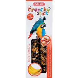 ZOLUX Kolba Crunchy Stick papuga orzech ziemny /banan 115g