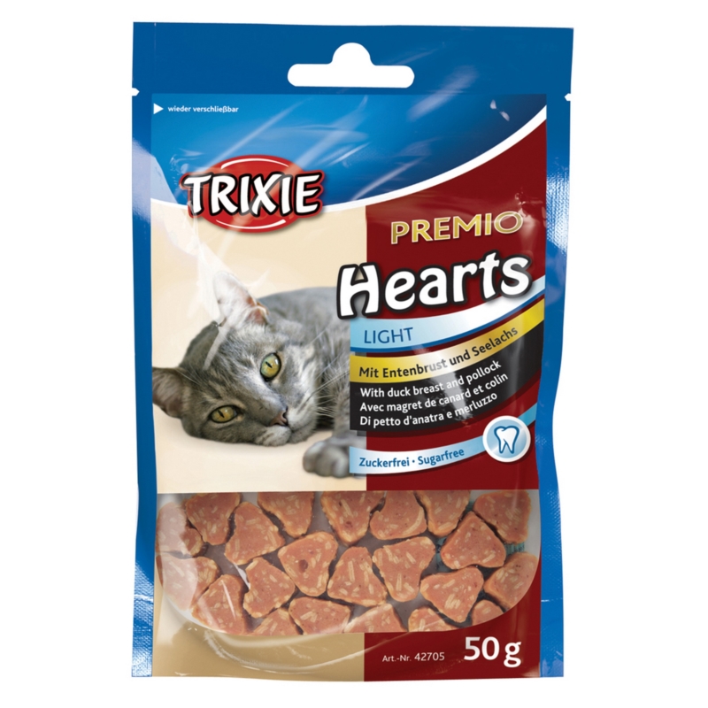 TRIXIE Przysmak PREMIO dla kota Hearts Serca 50g