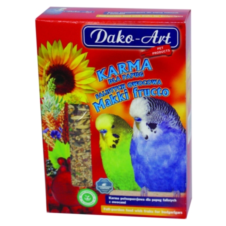 DAKO-ART MAKKI FRUCTO Karma dla papug falistych 500g