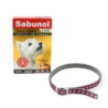 Sabunol obroża dla psa Ozdobna Fioletowa w kropki 50cm