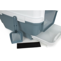 Stefanplast CATHY CLEVER & SMART Toaleta dla kota 58x45x48cm+FILTR +ŁOPATKA