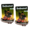 Sabunol Plus obroża dla psa Brązowa 2x75cm