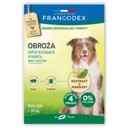 FRANCODEX Obroża dla dużych psów powyżej 20kg