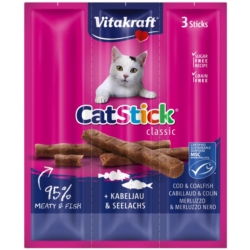 Vitakraft Cat Stick Dorsz 3szt