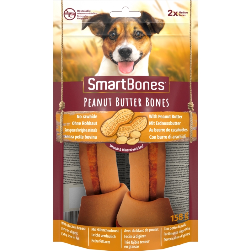 ZOLUX Smart Bones Peanut Butter MEDIUM 2szt