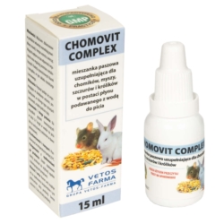 VETOS FARMA Chomovit Complex witaminy dla gryzoni 15ml