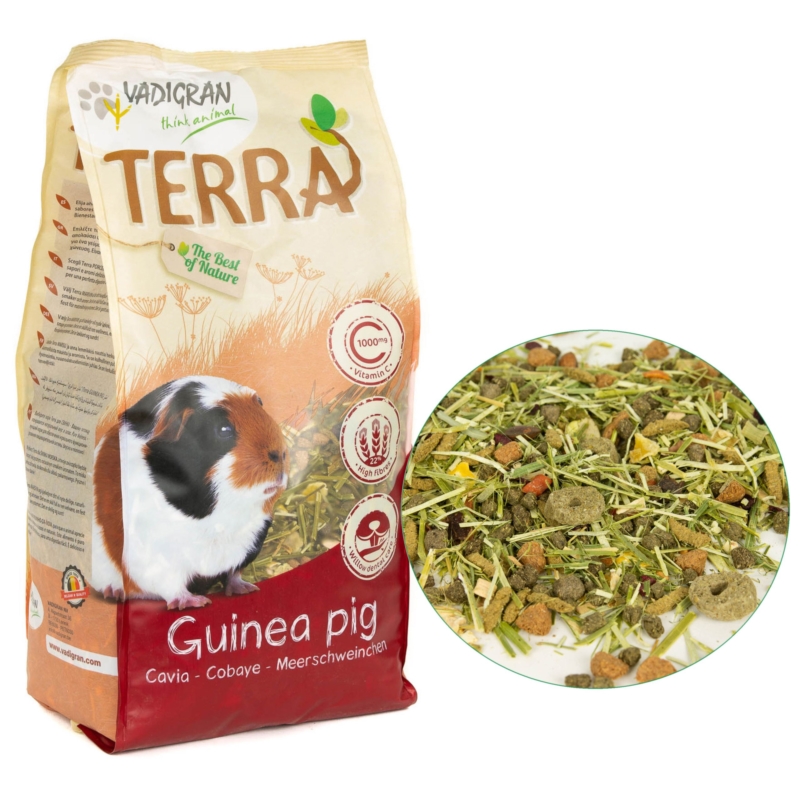 Vadigran TERRA GUINEA PIG pokarm dla świnki morskiej 2,25kg