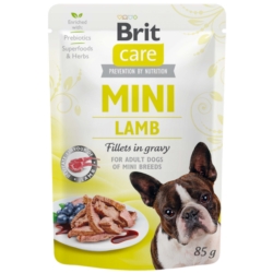BRIT Care MINI Fillets in gravy Lamb 85g