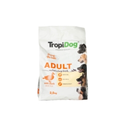 TropiDog Premium Adult M/L Duck & Rice