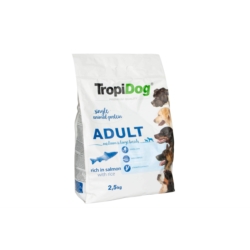 TropiDog Premium Adult M/L Salmon & Rice