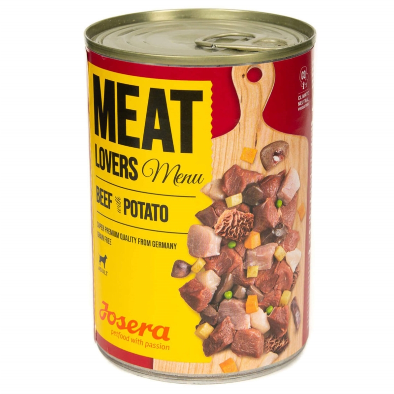 Josera MEAT LOVERS Menu Beef Potato 400g