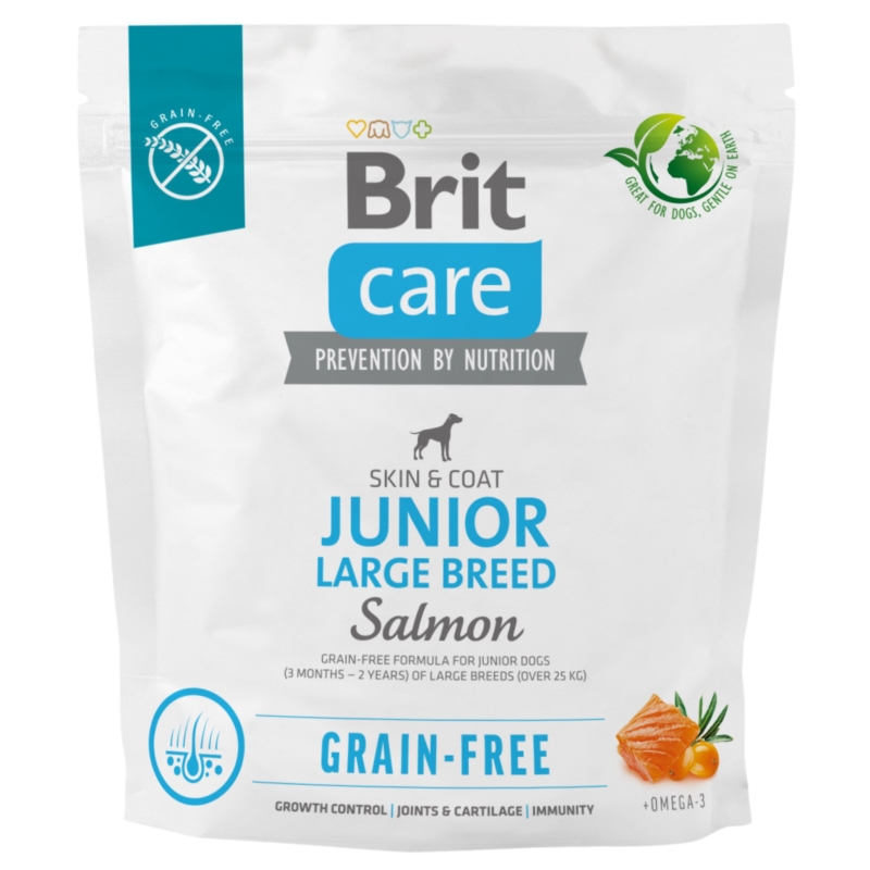 BRIT CARE Grain-Free Junior Large Salmon