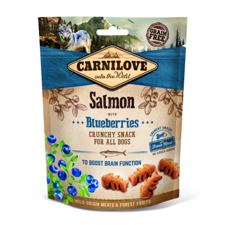 CARNILOVE Snack SALMON Blueberries 200g