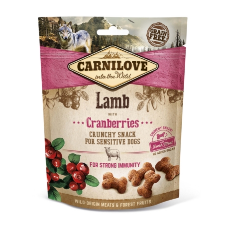 CARNILOVE Snack LAMB Cranberries 200g