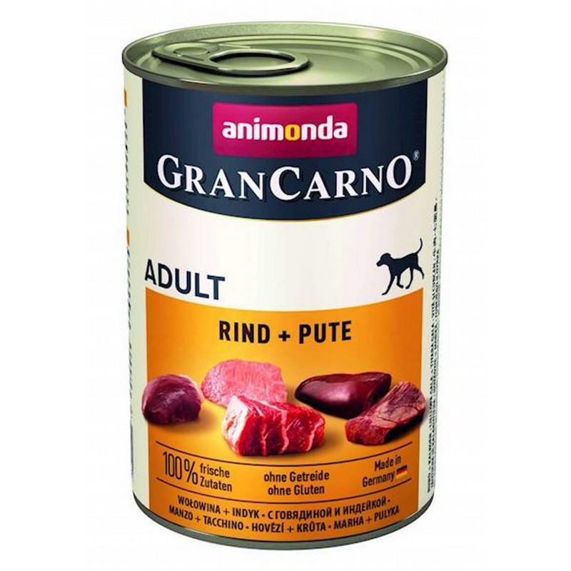 ANIMONDA GranCarno ADULT wołowina z indykiem