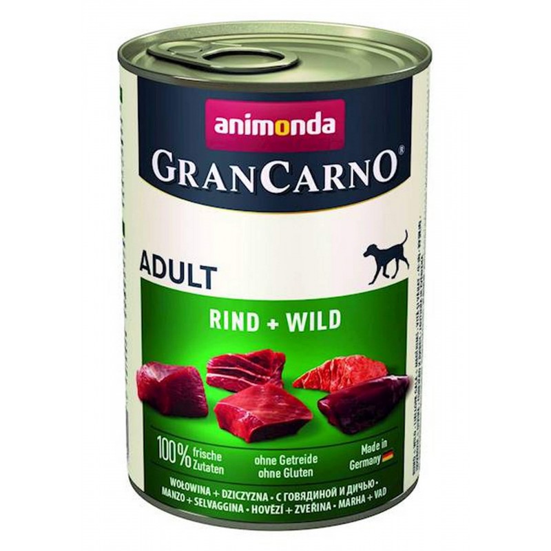 ANIMONDA GranCarno ADULT wołowina z dziczyzną