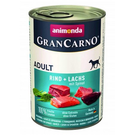 ANIMONDA GranCarno ADULT wołowina + łosoś ze szpinakiem
