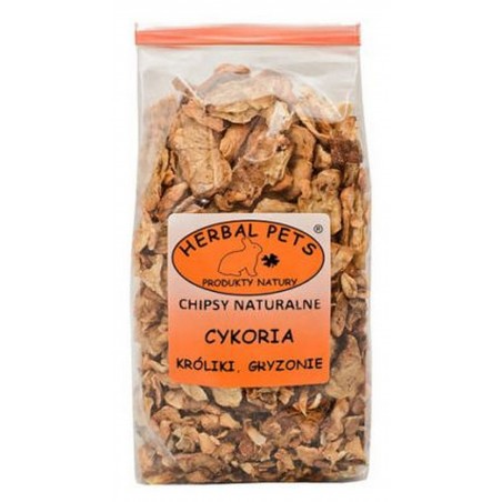 HERBAL PETS Chipsy naturalne CYKORIA 125g