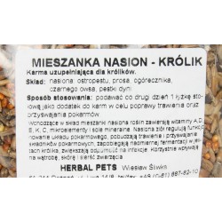 HERBAL PETS Mieszanka nasion dla królika 150g