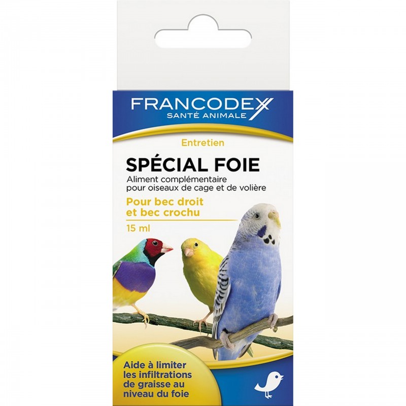FRANCODEX Preparat chroniący wątrobę dla ptaków 15ml