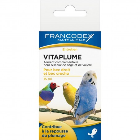 FRANCODEX Witaminy na zdrowe Upierzenie ptaków 15ml