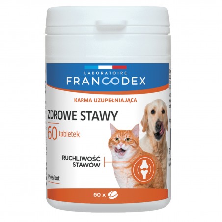 FRANCODEX Zdrowe stawy dla psów i kotów 60szt