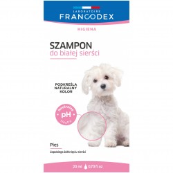 FRANCODEX Szampon dla psów do białej sierści 20ml