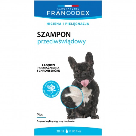 FRANCODEX Szampon dla psów przeciwświądowy 20ml
