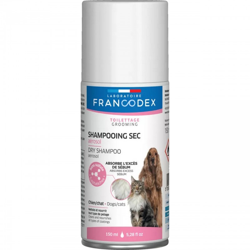 FRANCODEX Szampon suchy dla psów i kotów 150ml