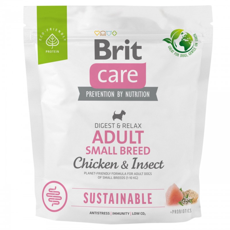 BRIT CARE Sustainable Adult Small Chicken Insect