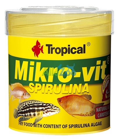 Tropical MIKROVIT SPIRULINA 50ml / 32g
