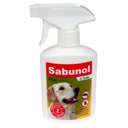 Sabunol spray przeciw pchłom i kleszczom dla psa 300ml