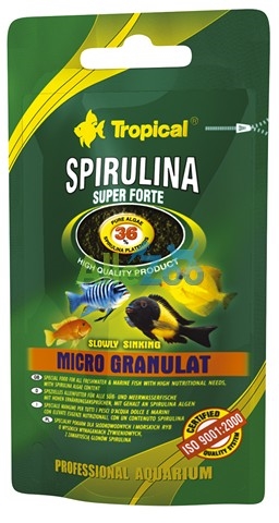 Tropical SUPER SPIRULINA FORTE MIKRO GRANULAT 22g