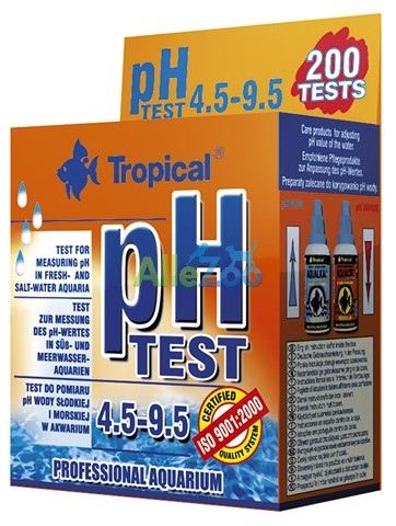 Tropical Test akwarystyczny pH 4,5 - 9,5