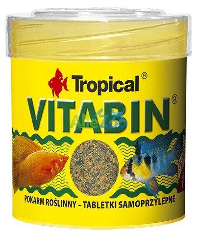 Tropical VITABIN Roślinny 50ml / 80tabl