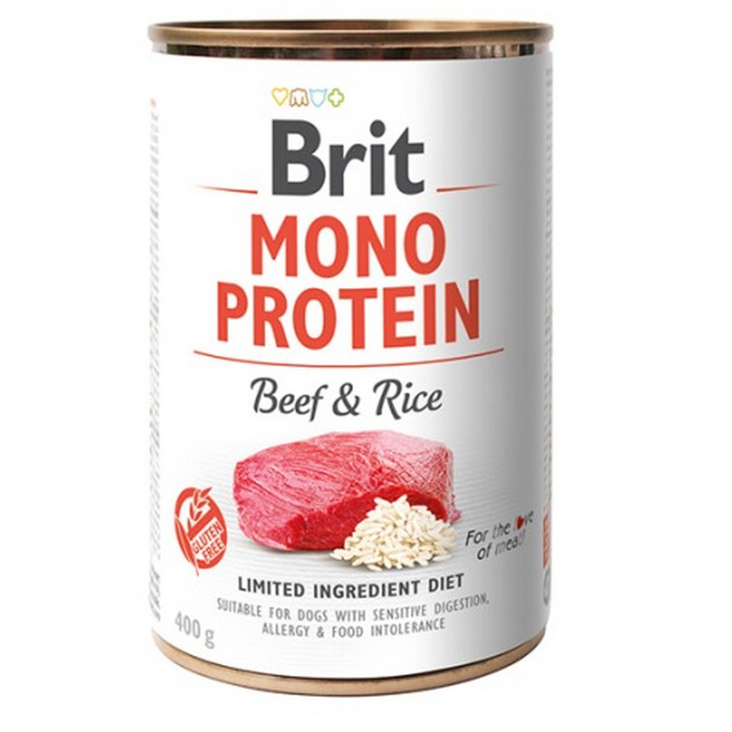 BRIT MONO PROTEIN Beef & Rice 400g
