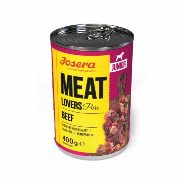 Josera MEAT LOVERS Pure Junior Beef 400g