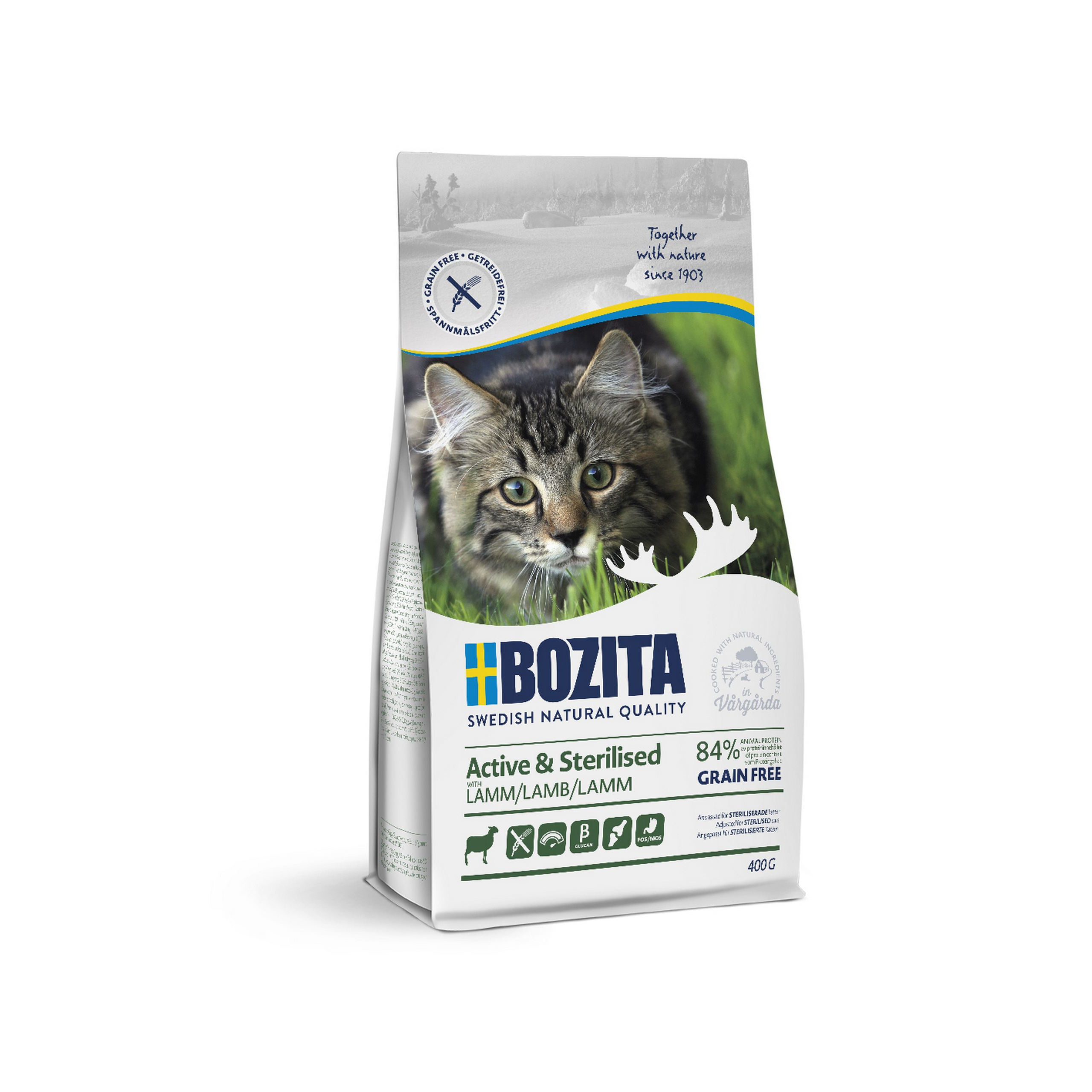 BOZITA ACTIVE & STERILISED Grain Free