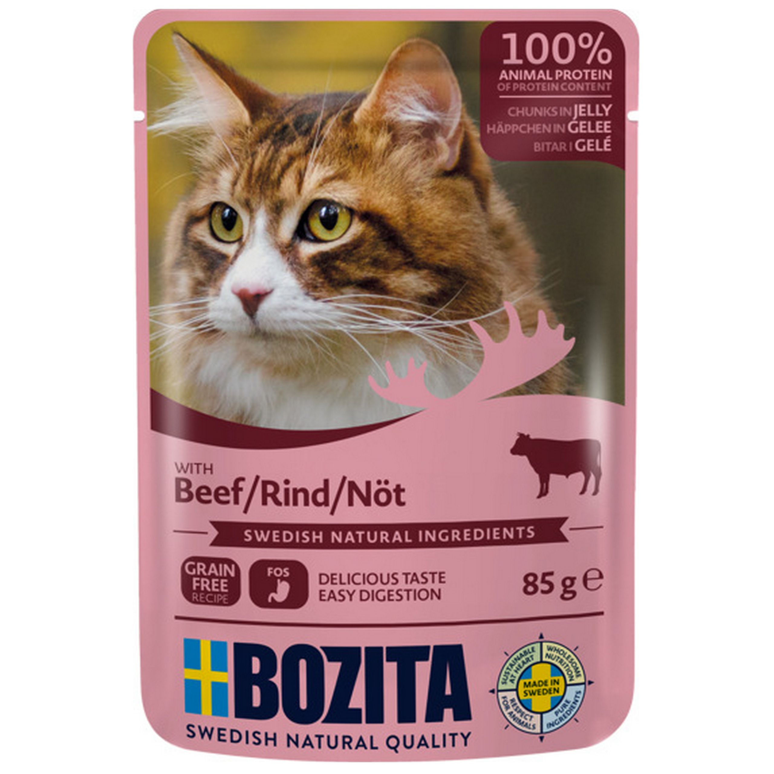 Bozita kawałki w galaretce WOŁOWINA 85g