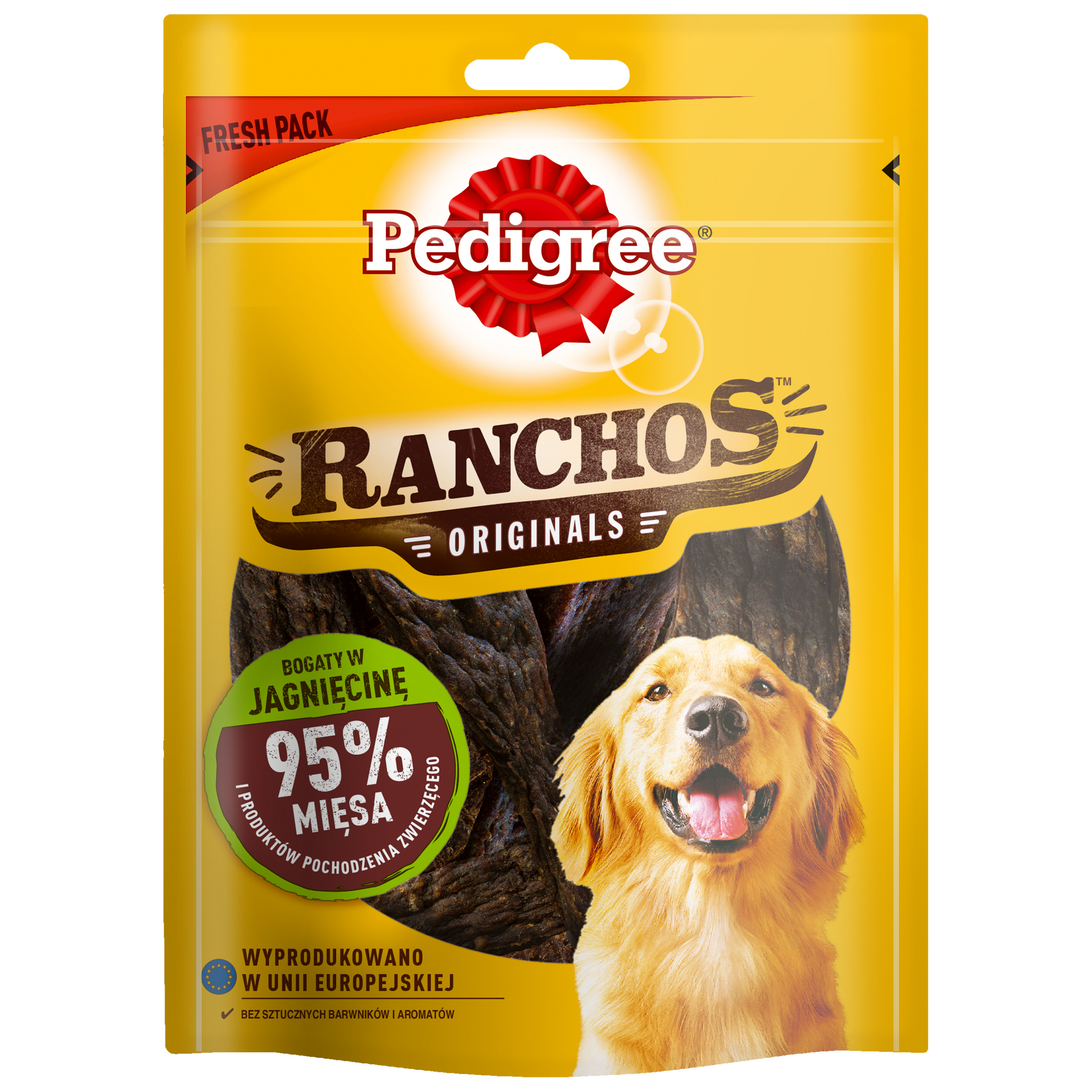 PEDIGREE przysmak RANCHOS 95% Jagnięcina 70g