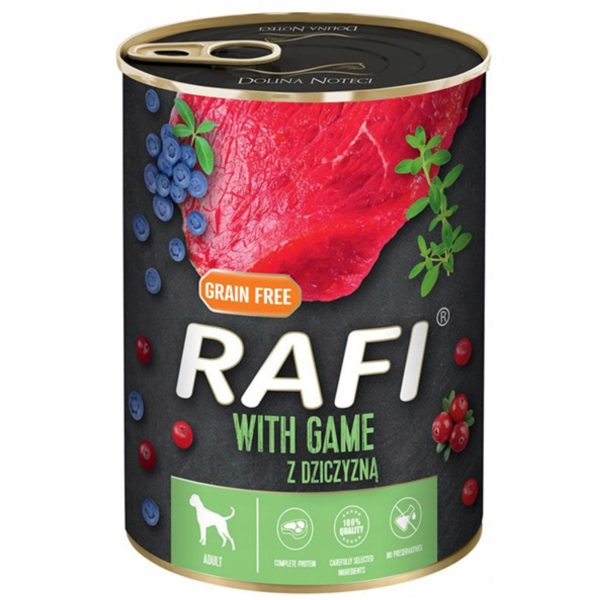 RAFI Grain Free DZICZYZNA 400g